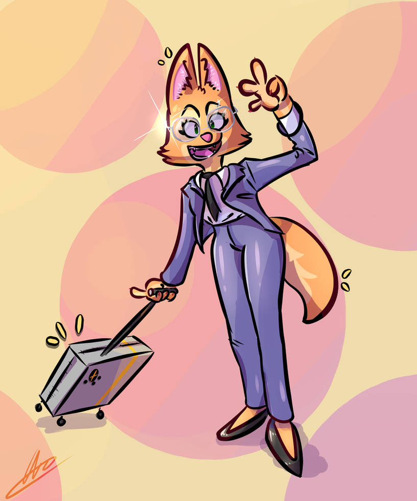 Diane Foxington by ARwastaken on DeviantArt