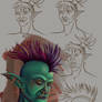 Sketch of the Day: Troll female Head