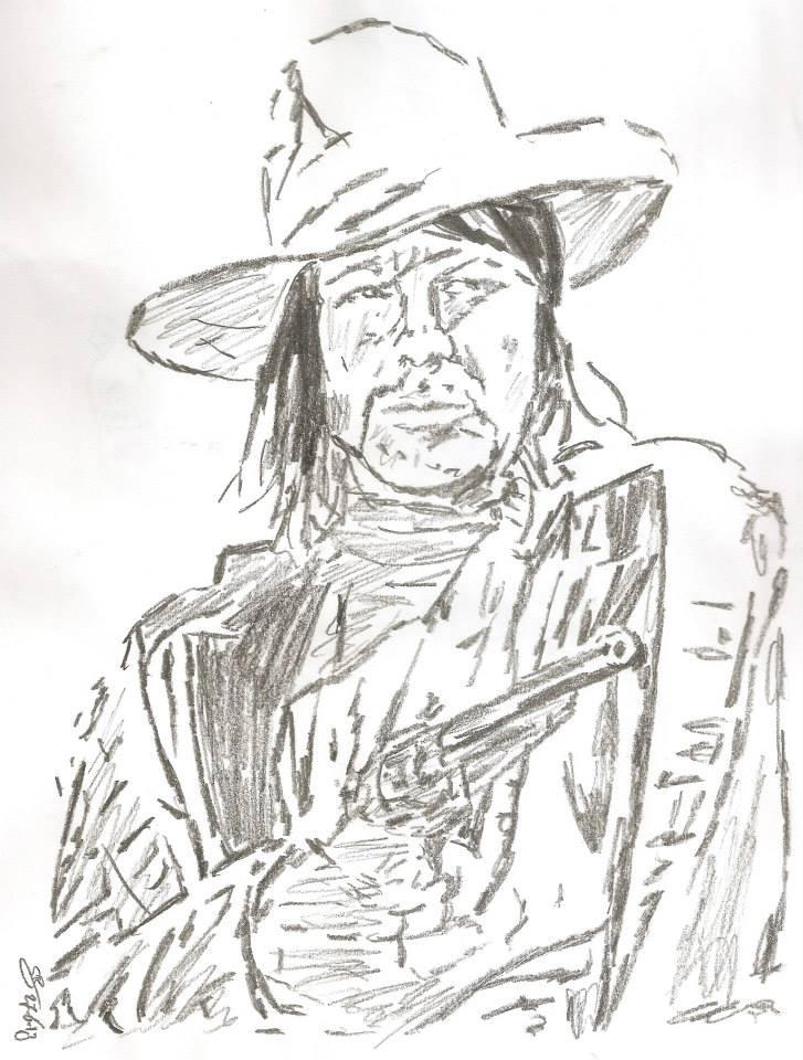 Mickey Rourke the last outlaw drawing by SBdrawings on DeviantArt