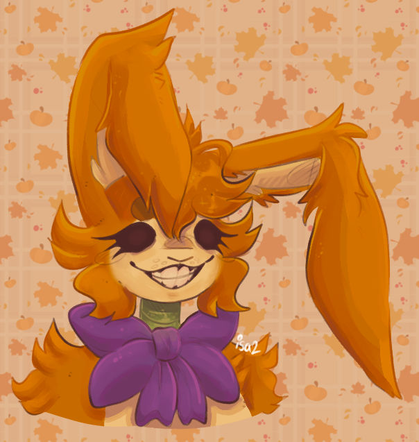 Pumpkin Rabbit by isatwo on DeviantArt