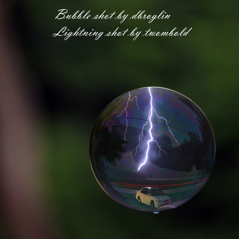 lightning in a bubble