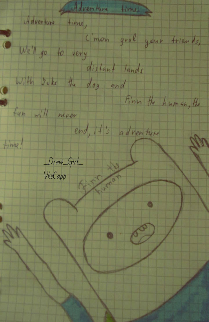 Adventure time(song) by VkyCapp on DeviantArt