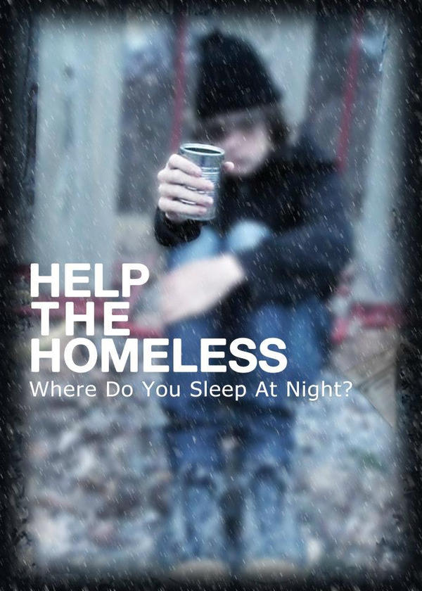 Help The Homeless Poster