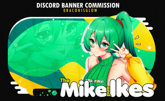 Discord server banner - commission