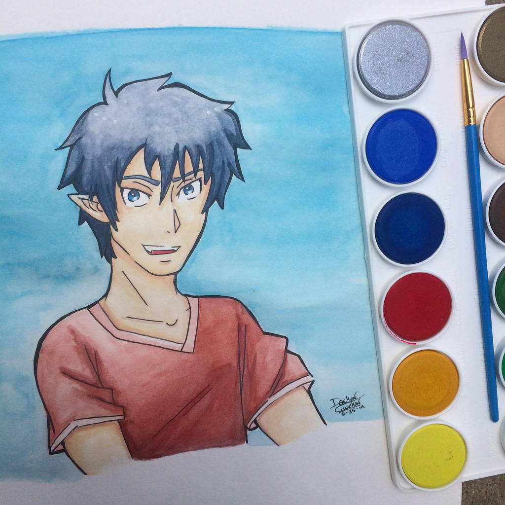 Rin Okumura: Watercolor Practice