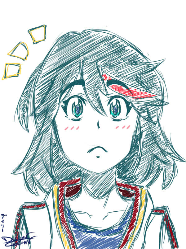 Matoi Ryuko Sketch