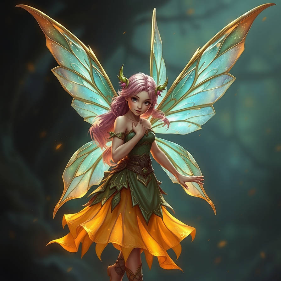 Azure Pixie Pixie with wings2 by Randerkimb2 on DeviantArt