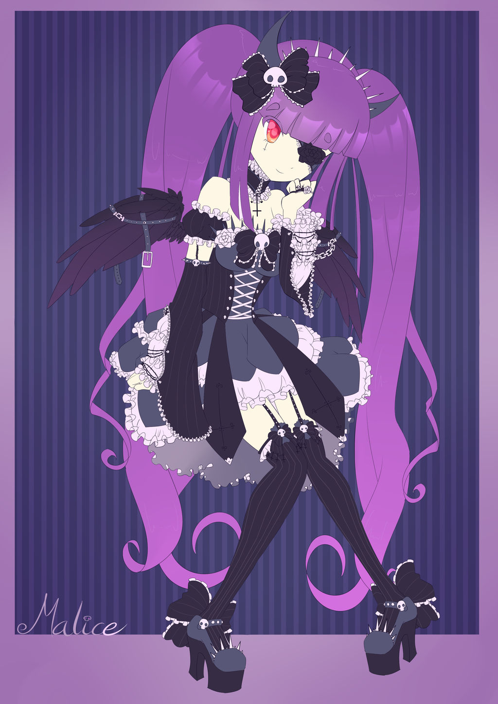 Malice redesign by Erinsomnia on DeviantArt