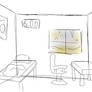 Concept Sketch of Room