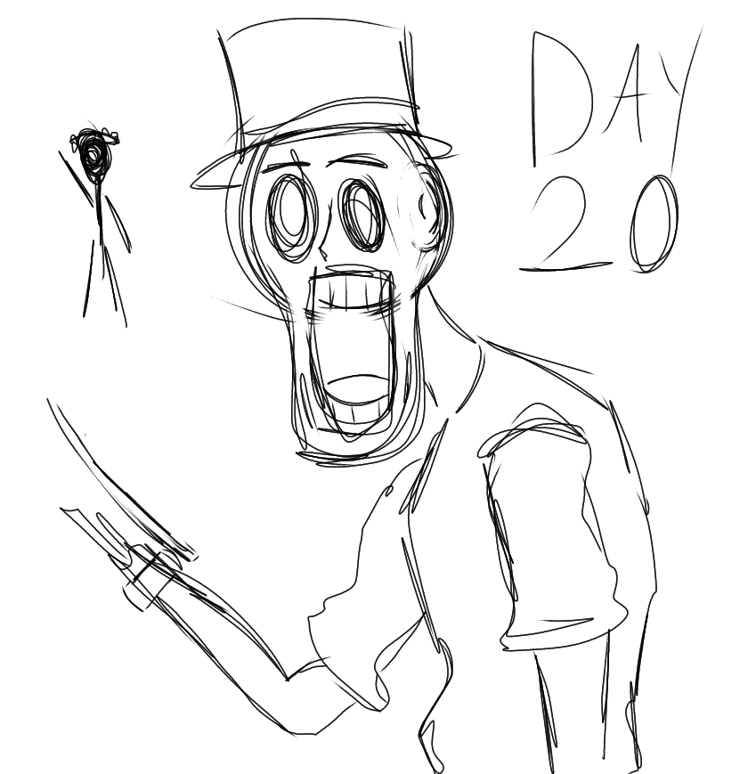 Day 20: random quick sketch