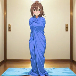 Sally (Risa Shiramine) wrapped up