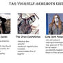 Tag yourself Behemoth meme