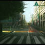 empty street in japan