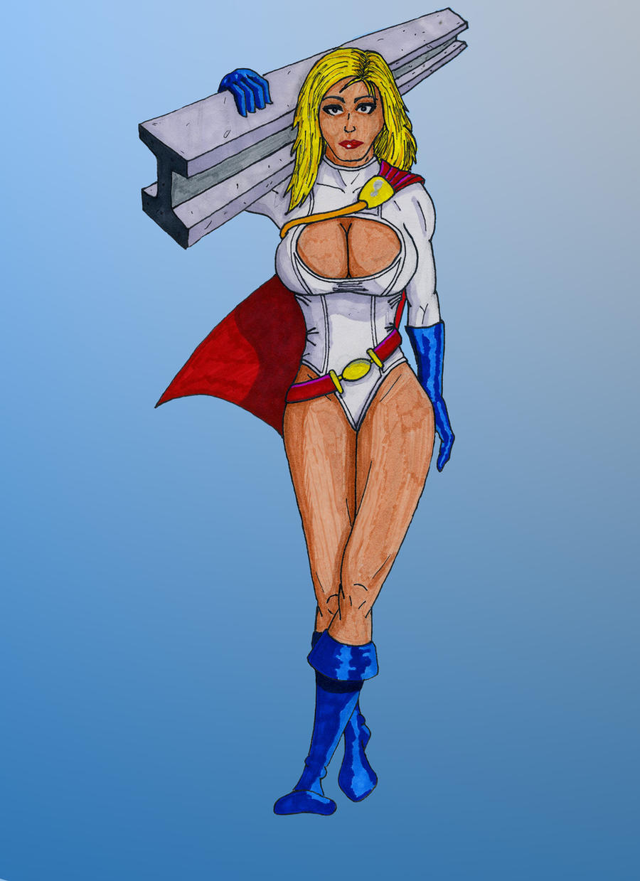 Powergirl Pin-up 3