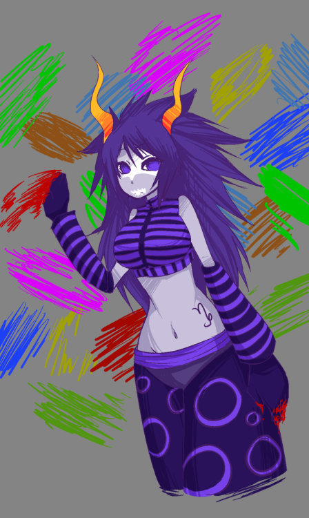 Mmd request number one.. Gamzee Makara Female