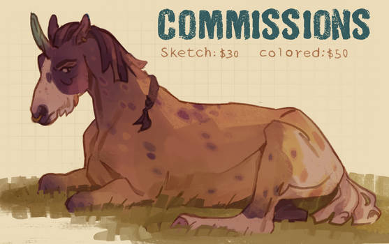 COMMISSIONS OPEN