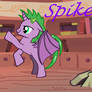 MLP Spike the dragon as a pony