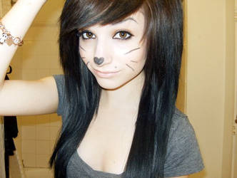 Emo cat me