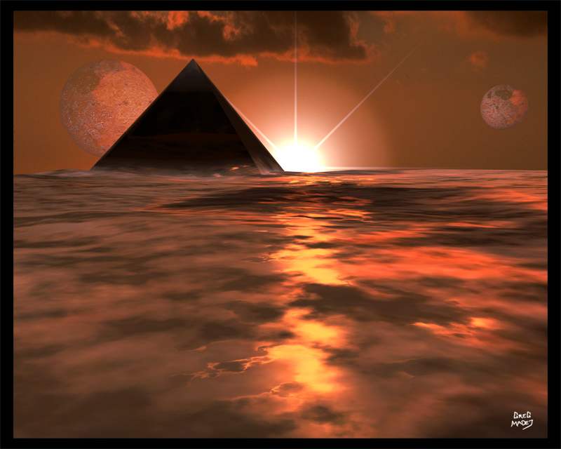 Pyramid Environment Print