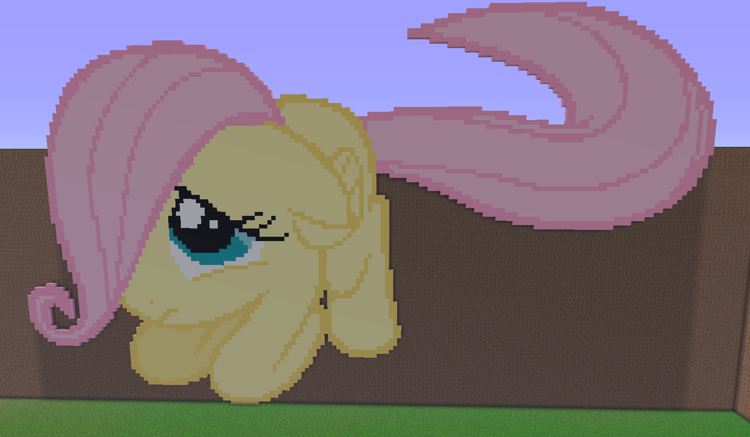 Fluttershy Filly Minecraft