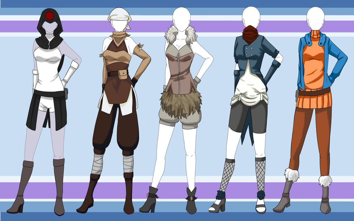 RPC Outfits for sale 2/5 by SuccubusChan on DeviantArt