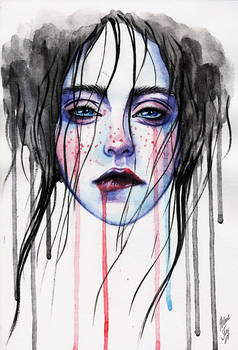 Watercolor tears