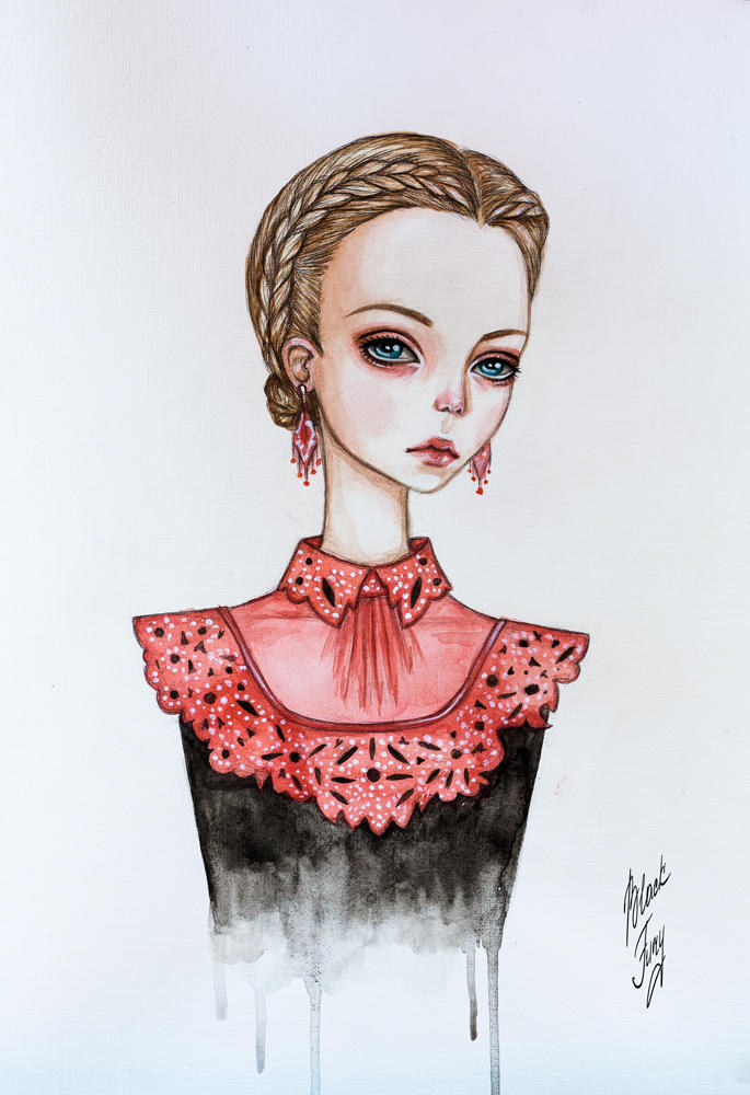 Valentino style by BlackFuryArt