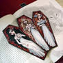 Gothic bookmarks. Brides of Dracula.