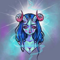 Blue Demon by BlackFurya