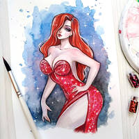 Jessica Rabbit by BlackFurya