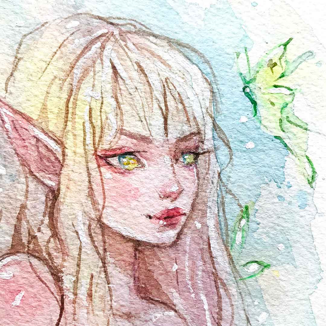 April elf from the left side