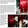 How to flatten a 'curly' wig, Tutorial!