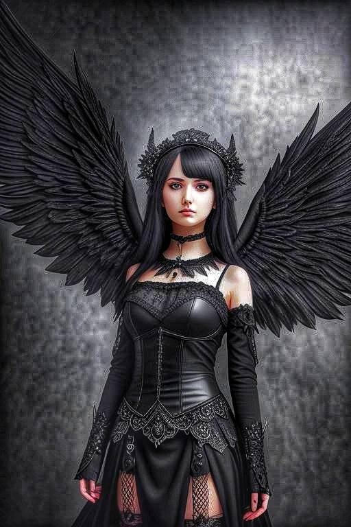 Dark fallen angel