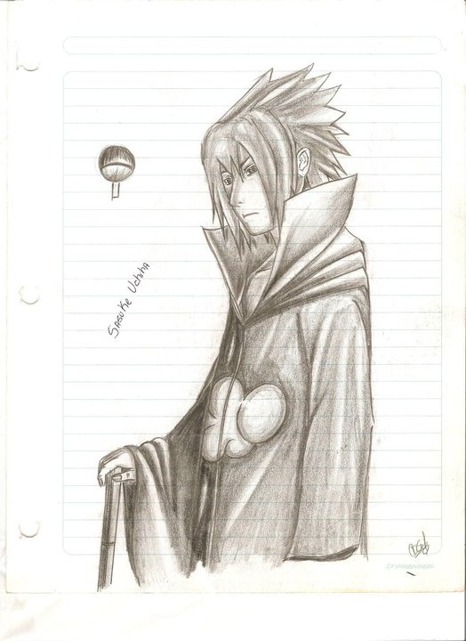 Kleki//Drawing///Saskue Uchiha!