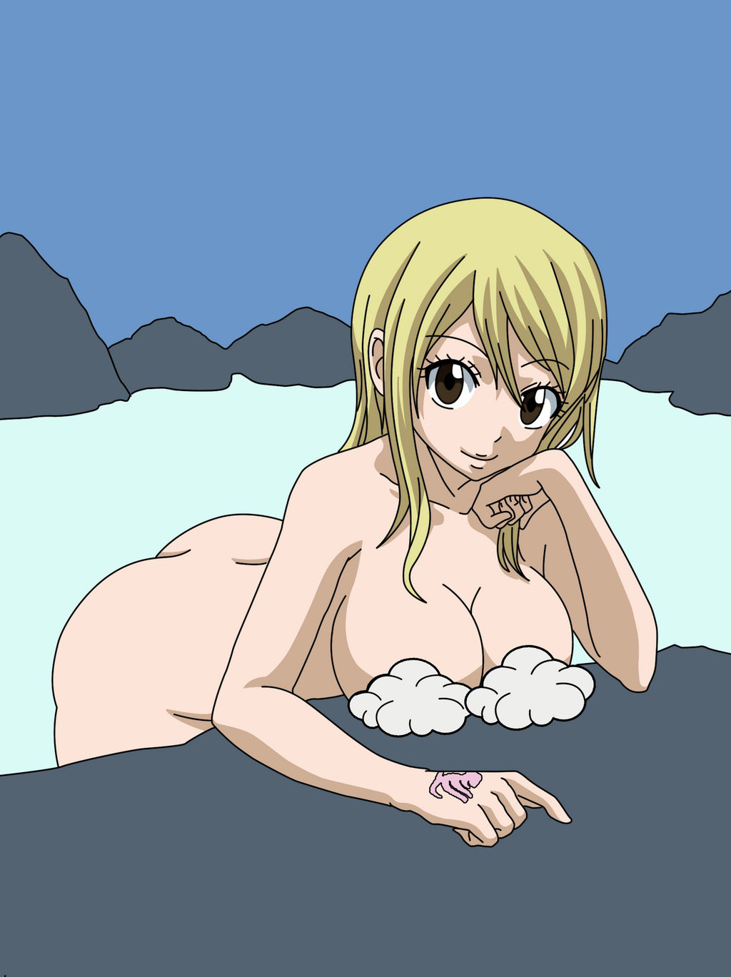 Lucy heartfilia topless