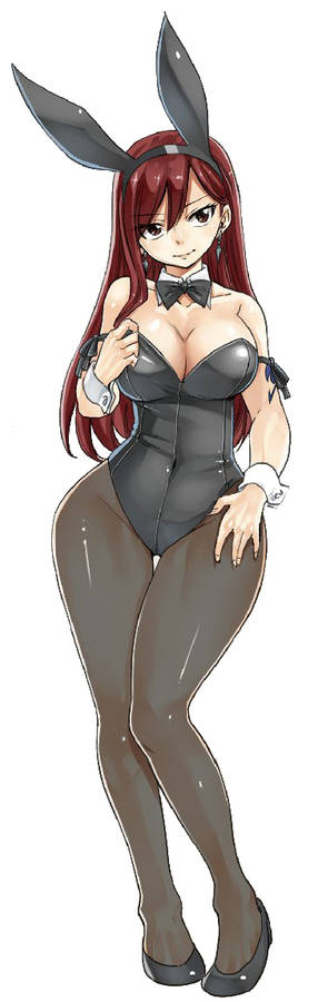 Erza bunny outfit