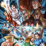 Street Fighter poster color