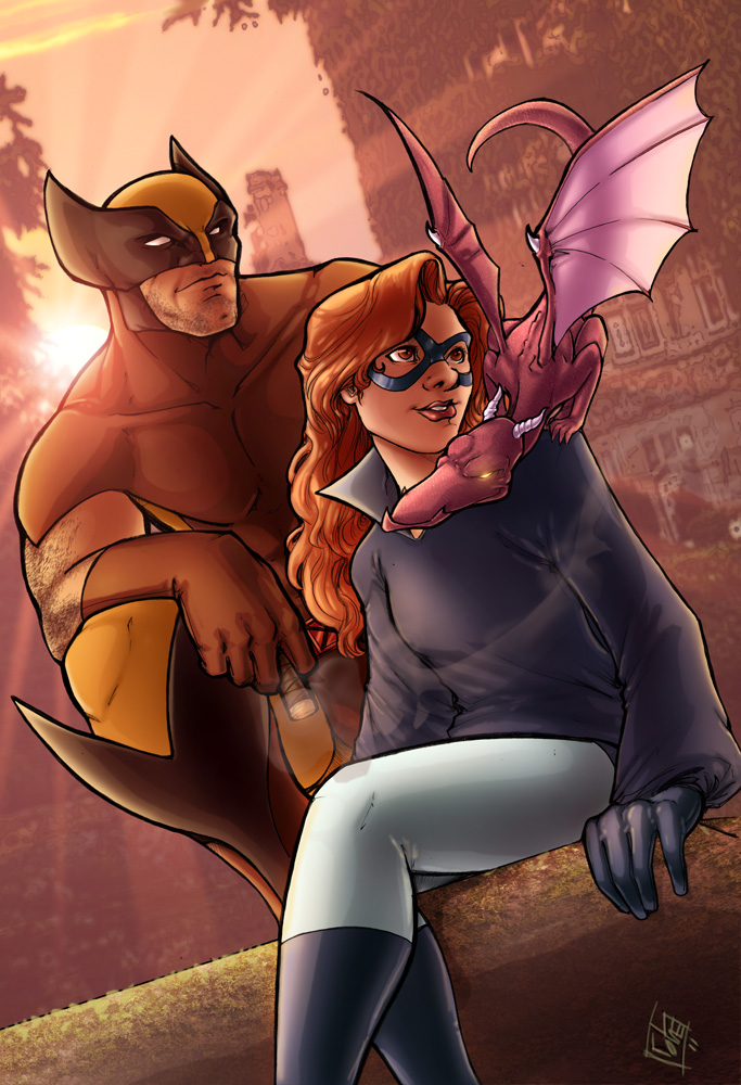 Wolverine and Shadowcat