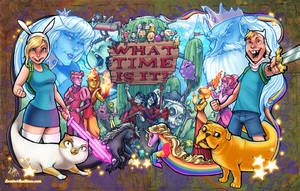 Adventure Time Epicness - final color! by ComfortLove