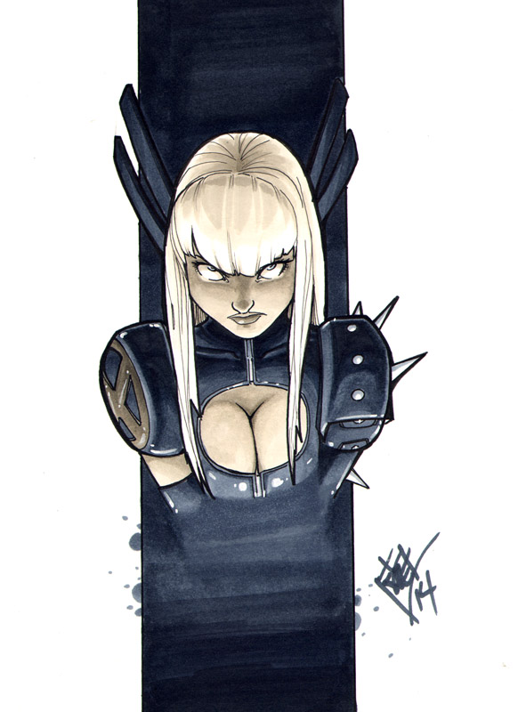 Magik headshot Heroes Con 2014