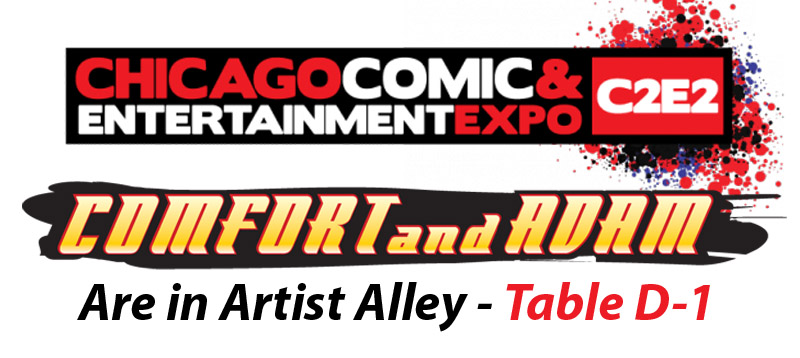 Comfort And Adam going to C2E2 2015