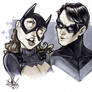 Batgirl And Nightwing ECCC 2015