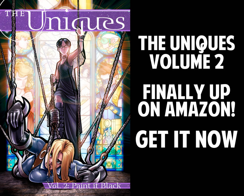 Uniques Vol 2 up on Amazon! by ComfortLove