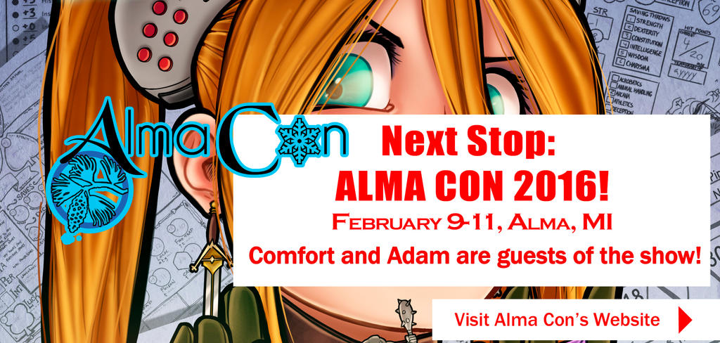 Comfort and Adam: Guests of AlmaCon 2017 by ComfortLove