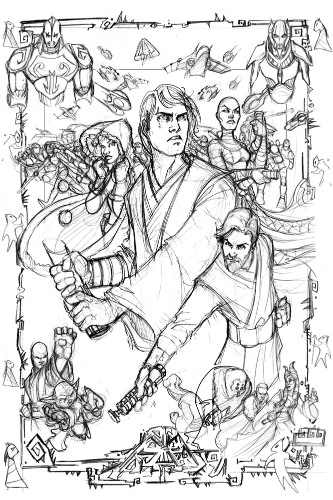 Star Wars Clone Wars Rough