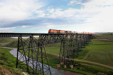 Eastbound at Cut Bank by Hobgoblin666