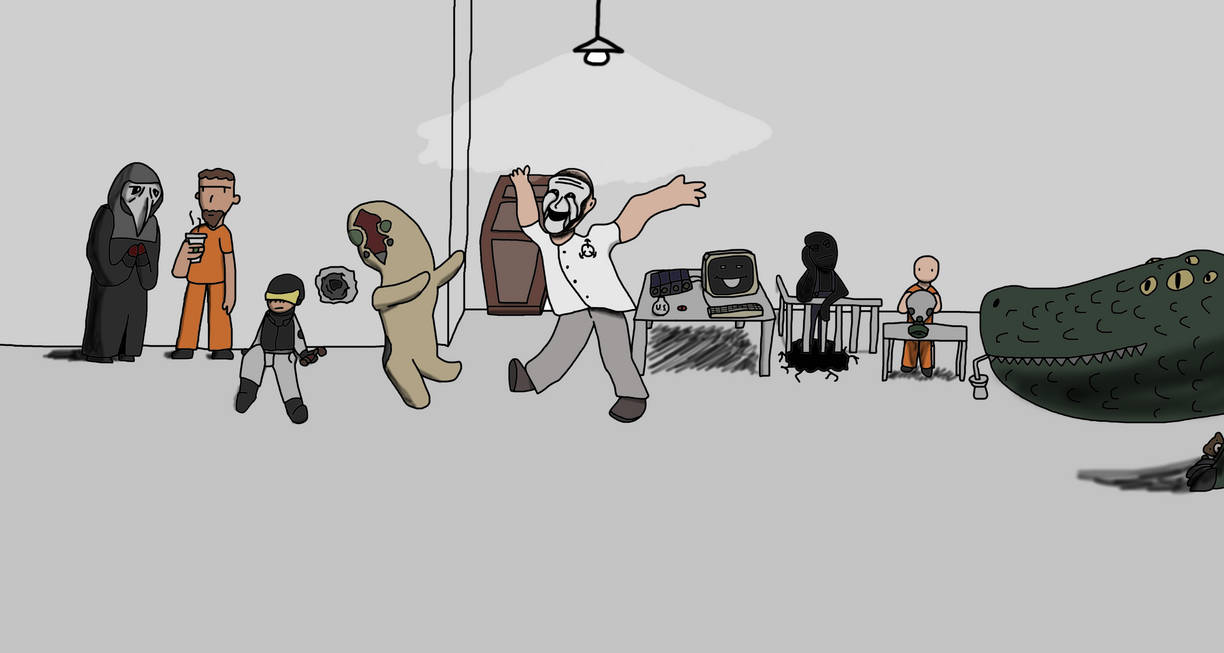 Scpsl Party SCP-party by Galilal on DeviantArt