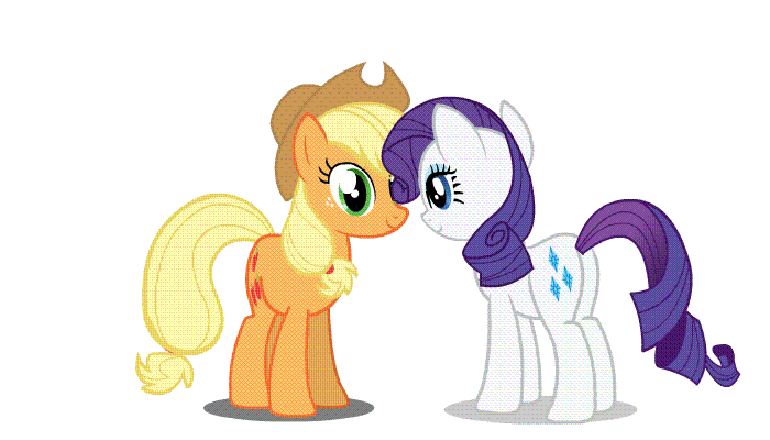 Rarity x Applejack by BlueJackBJ on DeviantArt
