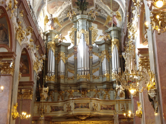 Organ at a Monastary