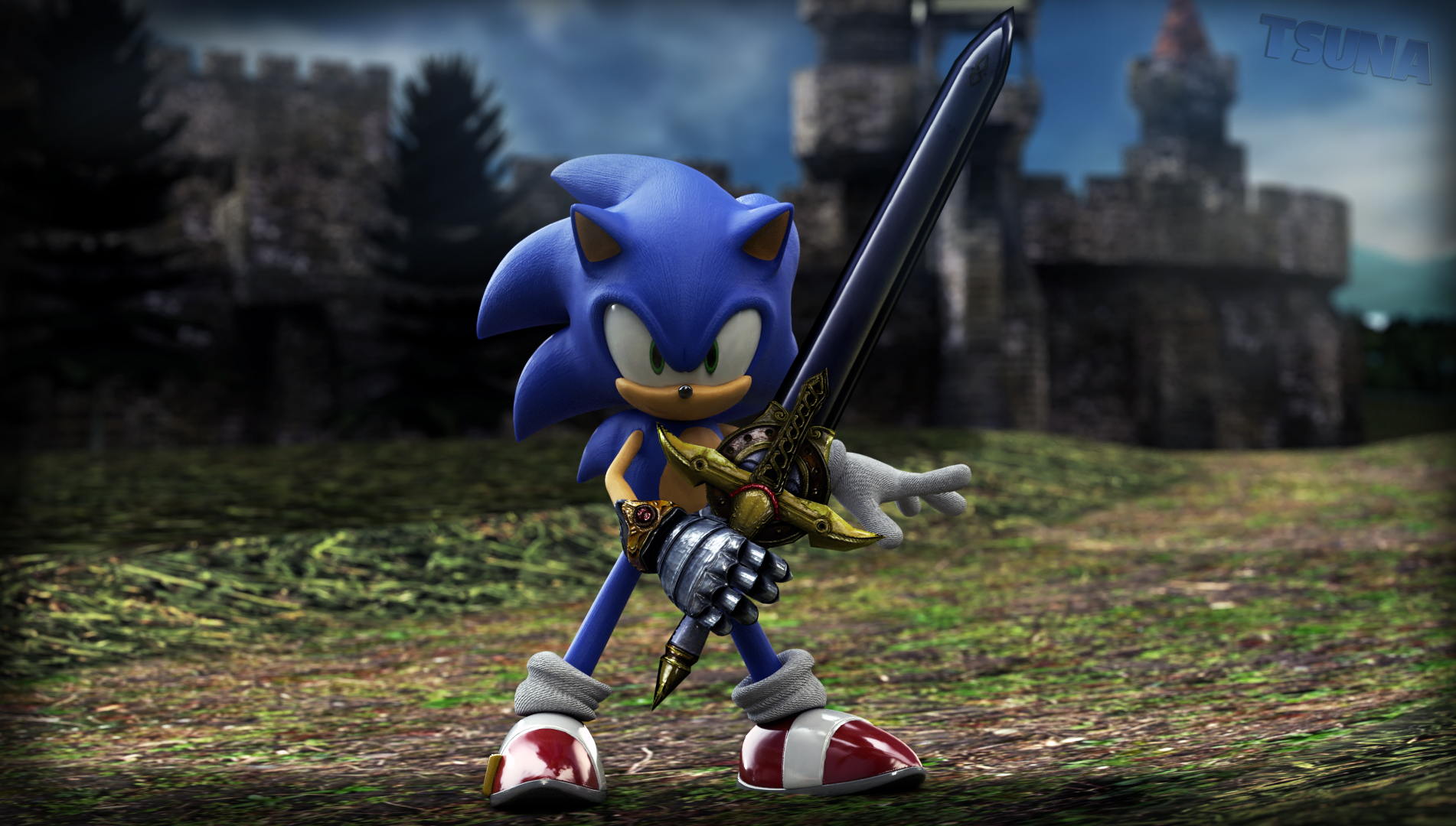 Sir Sonic The Hedgehog - The Knight of the Wind